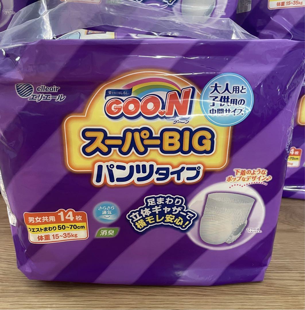 GOO.N スーパービッグ パンツタイプ 14枚入7袋