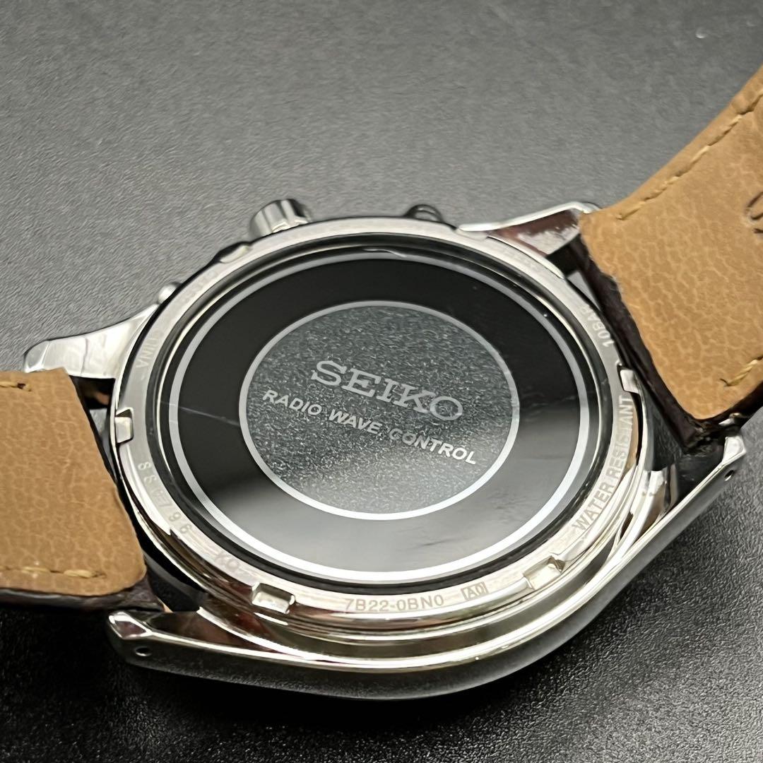 稼動 腕時計　SEIKO セイコー　電波ソーラー　メンズ　デイト　C85