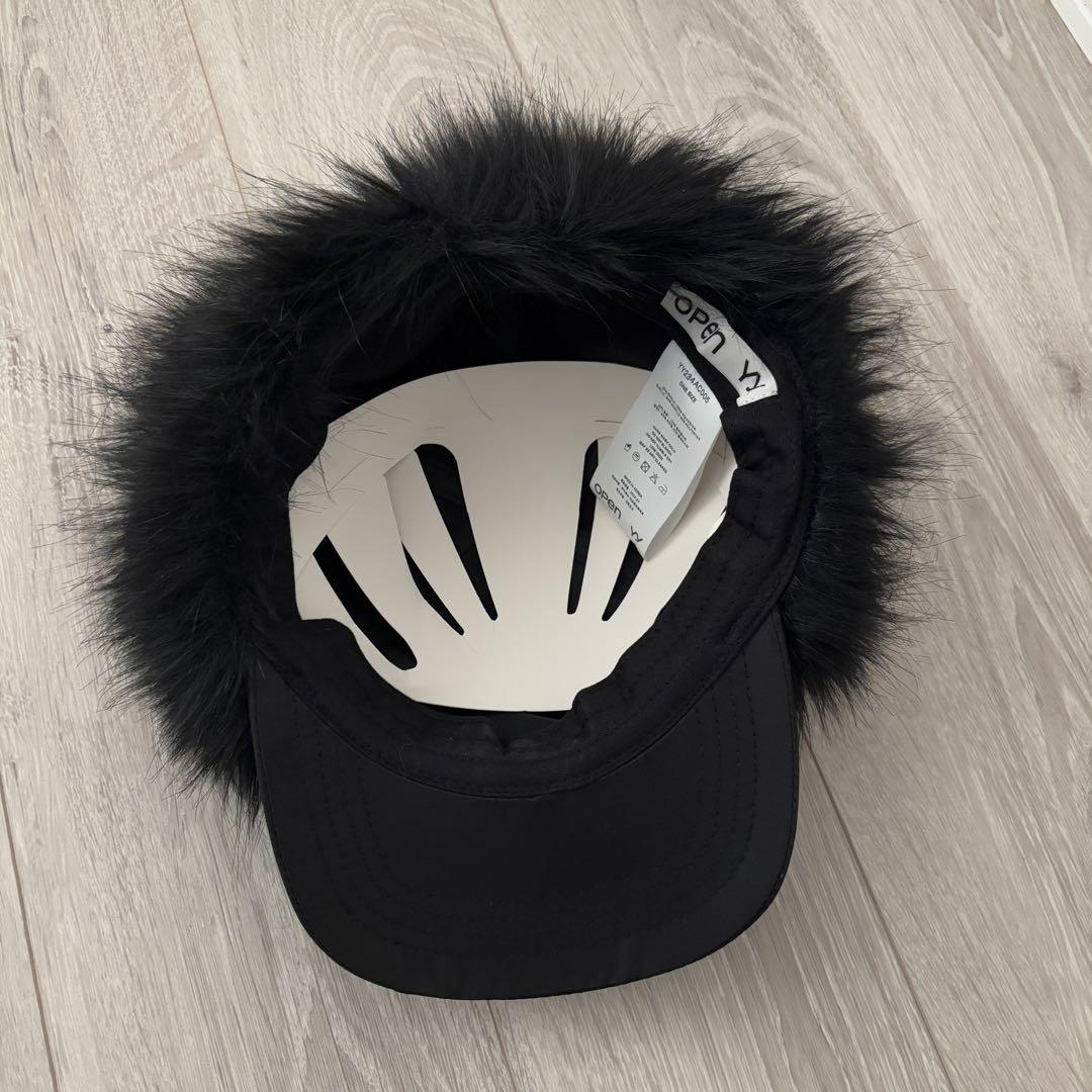 Open Yy Faux Fur Earflap Cap Black / FedEx | eBay