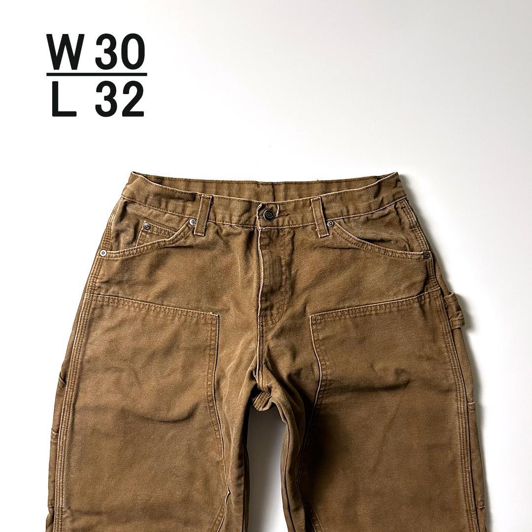 Dickies ディッキーズ ダブルニー W30 L32 ブラウン ダックパンツ