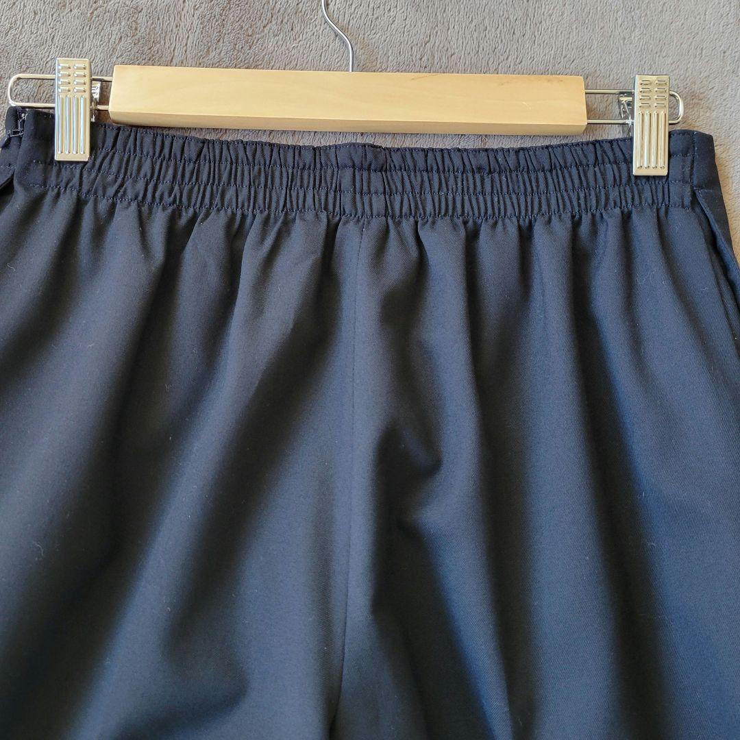 【美品】ハイク HYKE テーパードパンツ サイドジップ ネイビー 2