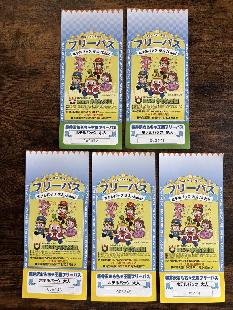 軽井沢おもちゃ王国フリーパス