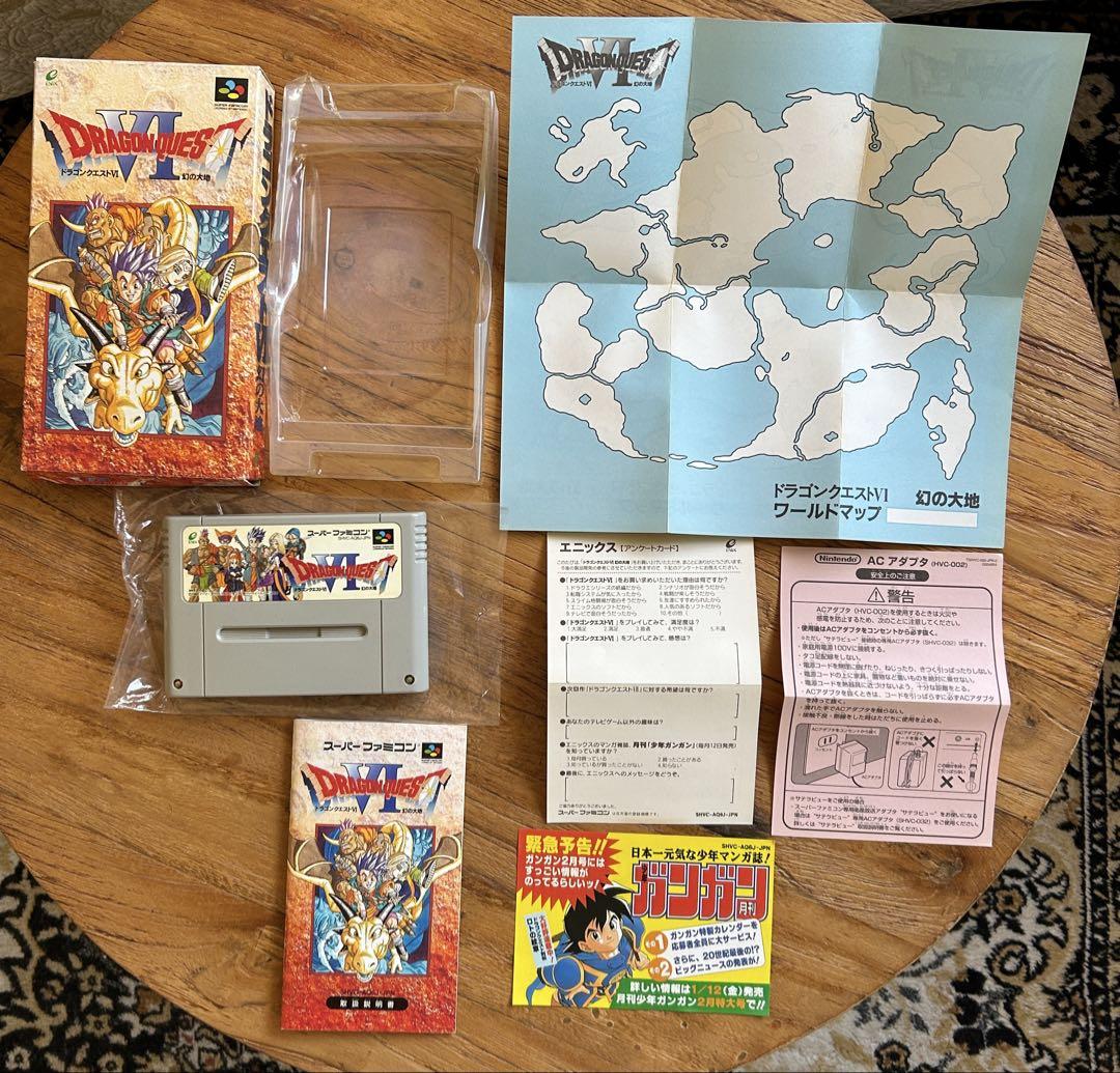 ドラゴンクエストVI スーパーファミコン　付属品完備　起動確認済み