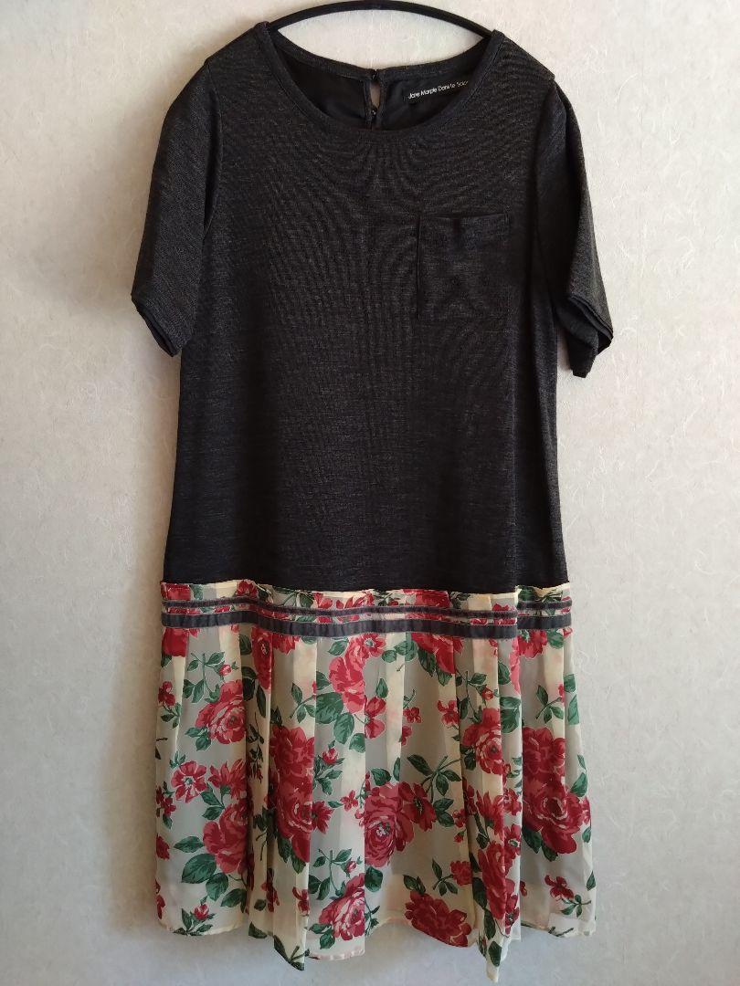 新品：Jane Marple ジェーンマープルドンルサロン 半袖 花柄
