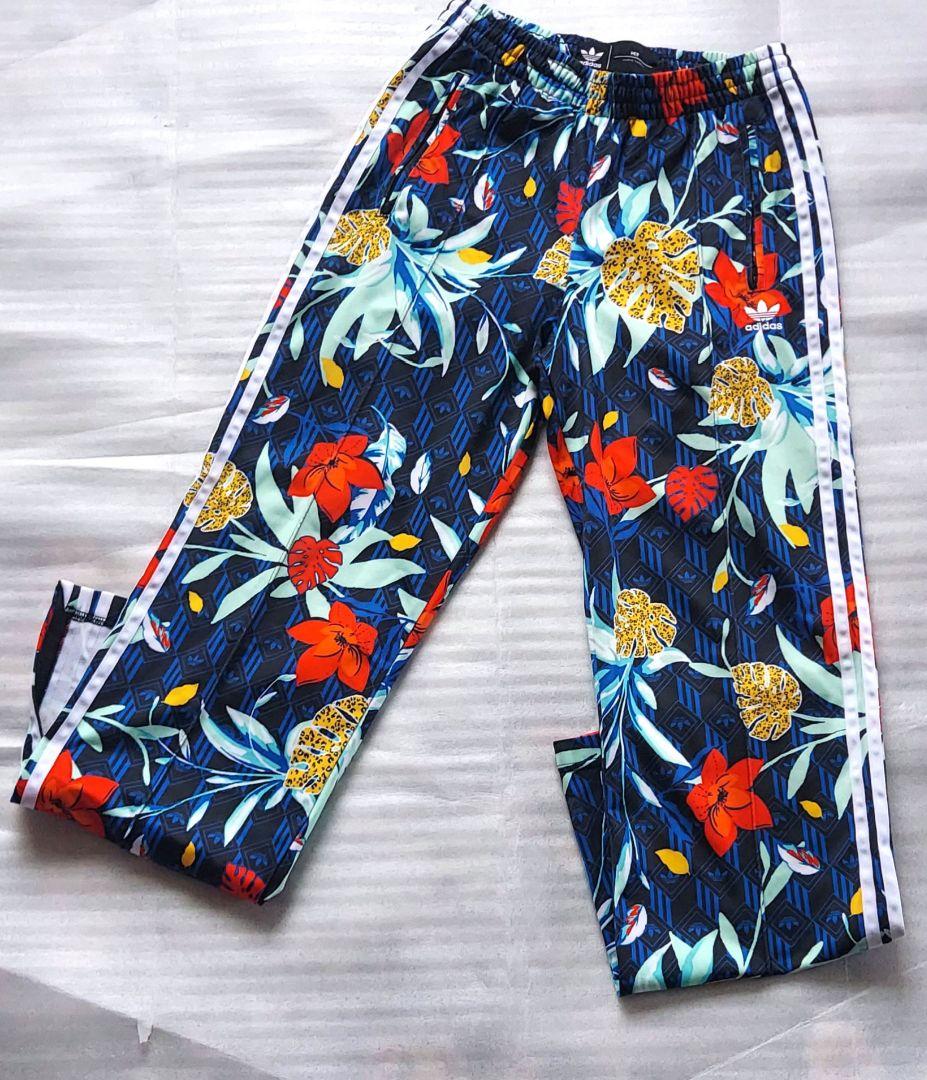 adidas ジャージ 上下 花柄 Mサイズ アディダス