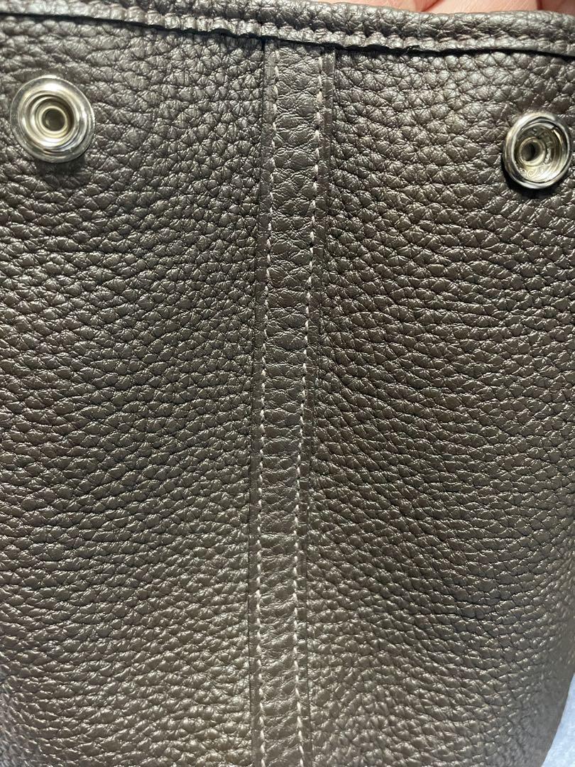 HERMES ガーデンパーティ 36 PM ネゴンダ エベンヌ 茶 T刻印