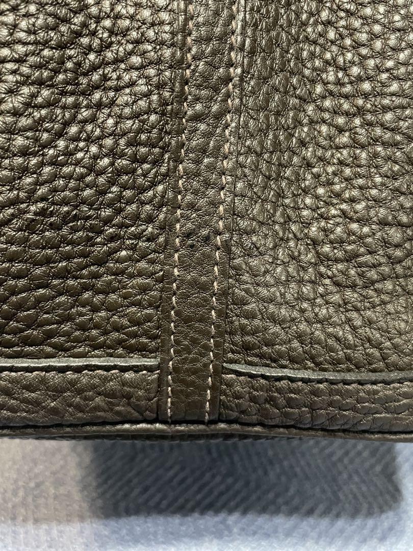 HERMES ガーデンパーティ 36 PM ネゴンダ エベンヌ 茶 T刻印