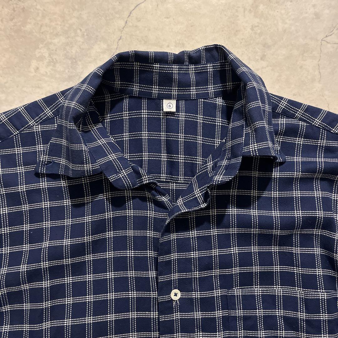 Cityboy 短丈 90s-00s OLDUNIQLO ブルーチェックシャツ - メルカリ