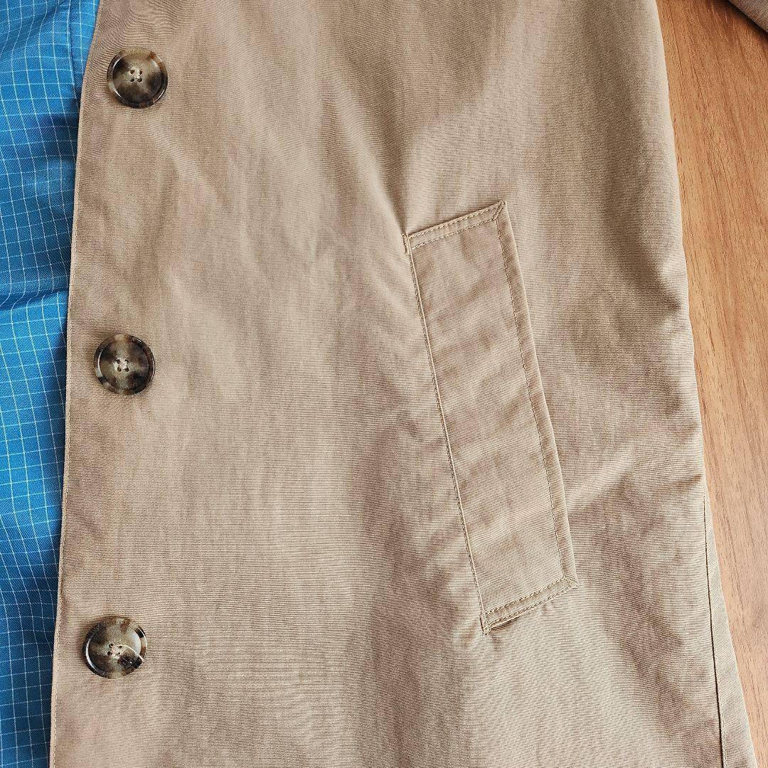 AIGLEベージュ ロングコート