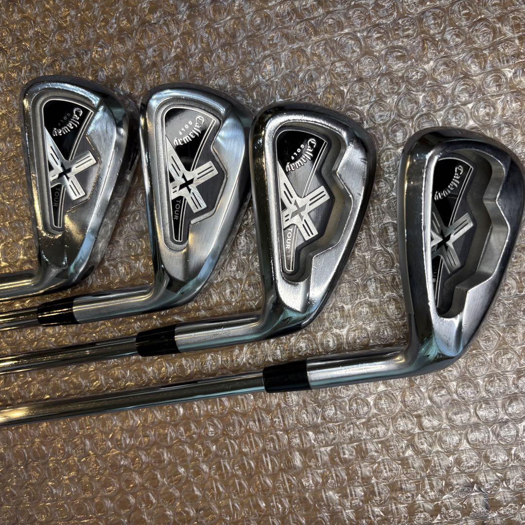 Callaway X TOUR メンズ　アイアン　クラブ　右利き　FLEXSR