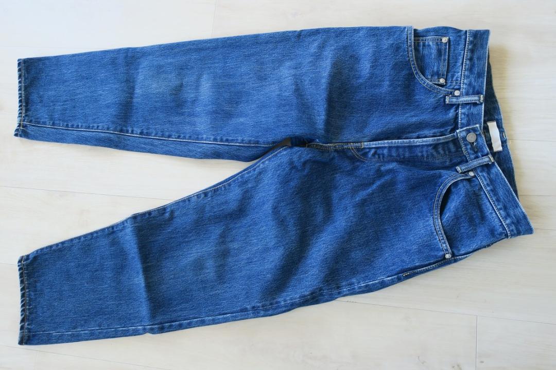 ◆美品◆ハツキ◆ルーズテーパードデニム◆1◆Strato◆
