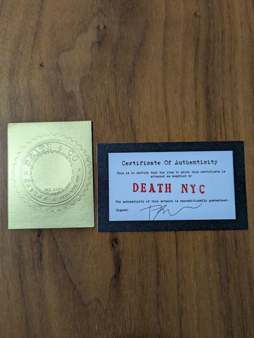 入手困難正規品DEATH NYC限定100枚アートポスター(バラ売り可)