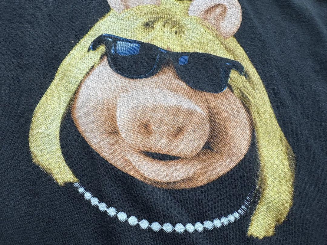 【ヴィンテージ】セサミストリート マペット サングラスTシャツ XL