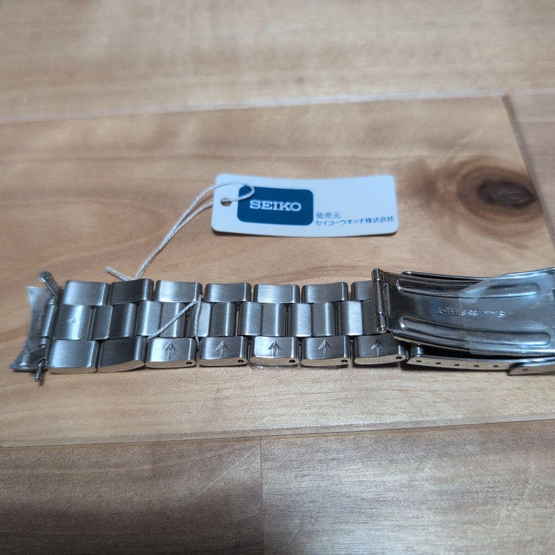 【未使用】SEIKO 時計バンド 20mm ステンレスブレス 海外モデル
