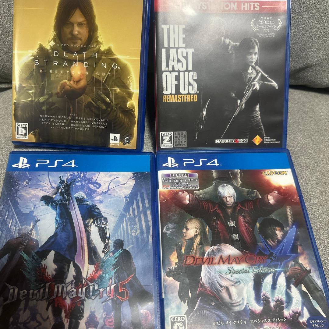 PS5 DEATH STRANDING 美品　デビルメイクライ　ラスアス