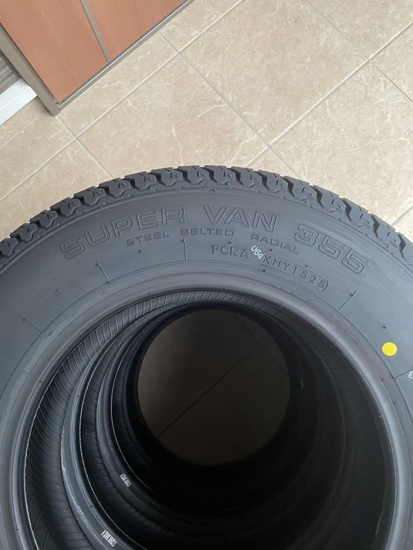 新品 YOKOHAMA SUPER VAN 355 145R12 6PR