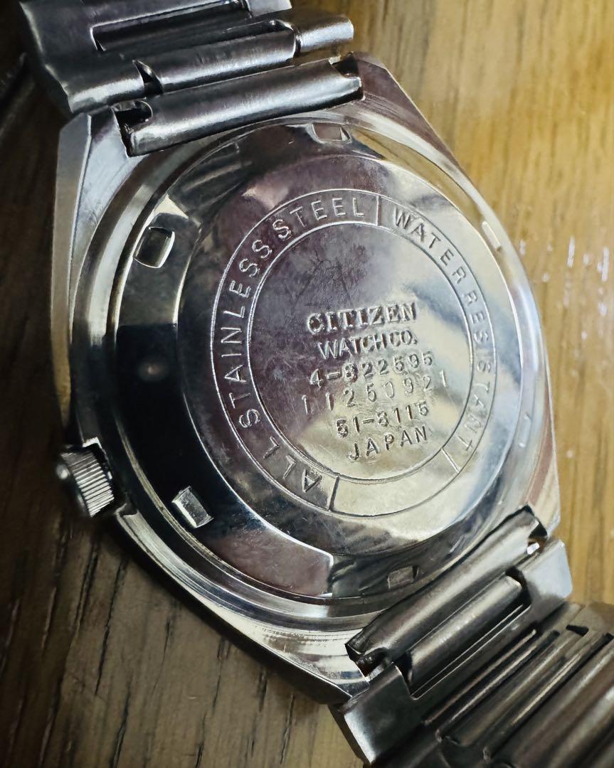シチズン　CITIZEN 自動巻き時計 21石　長期保管品　昭和レトロ　美品