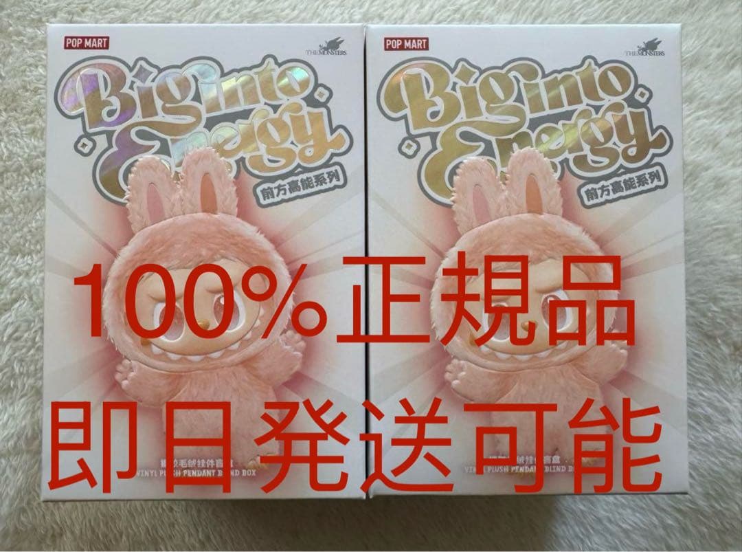 【正規品・未開封】ラブブ Labubu Big into Energy 2箱