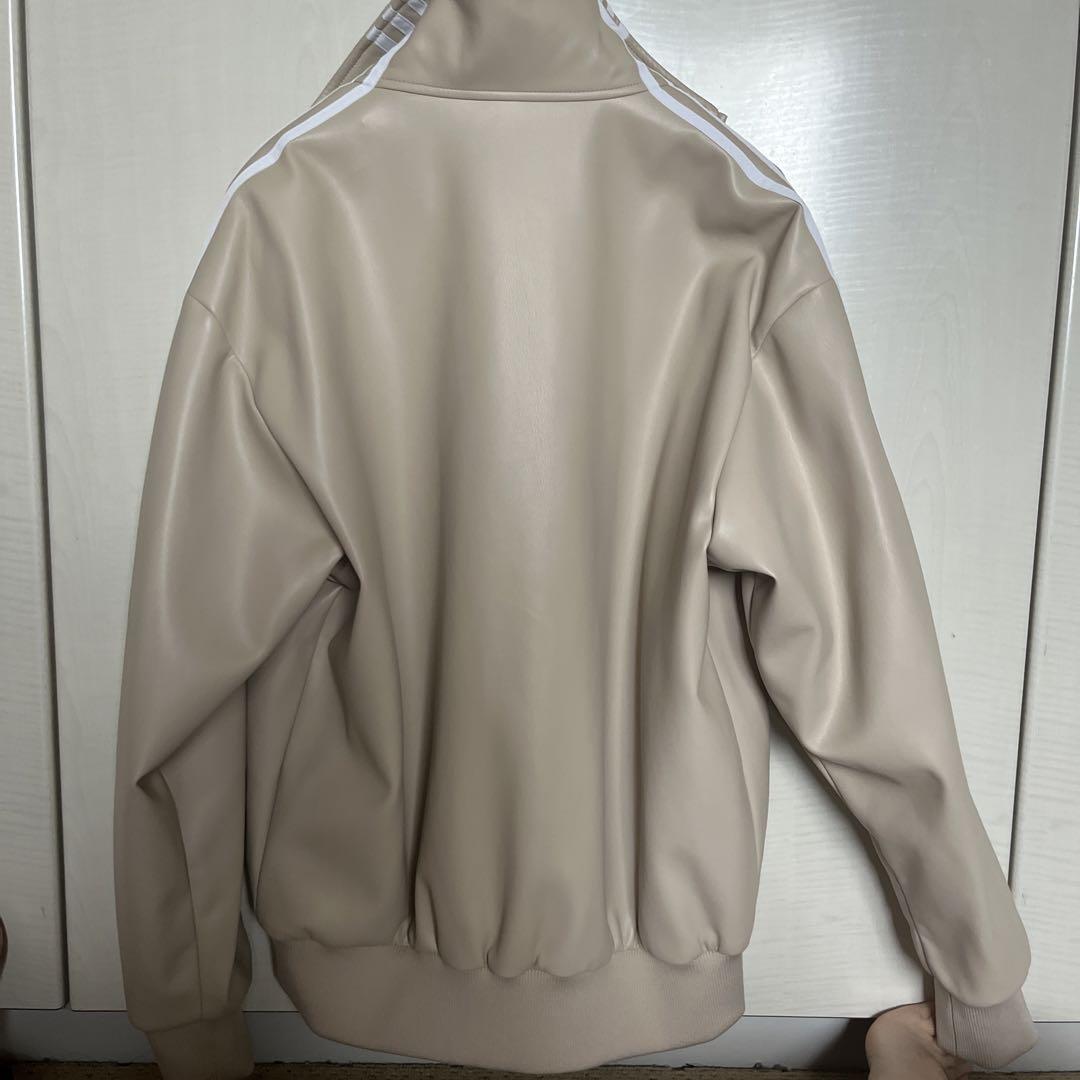 即完売】2XL新品adidasフェイクレザーファイヤーバードトラック