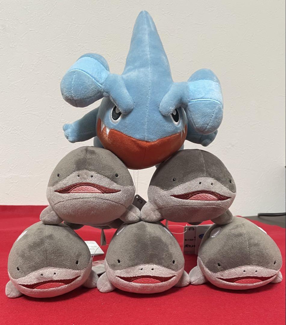 ポケットモンスターぬいぐるみ　ドオー　フカマル　2種6点まとめ売りセット
