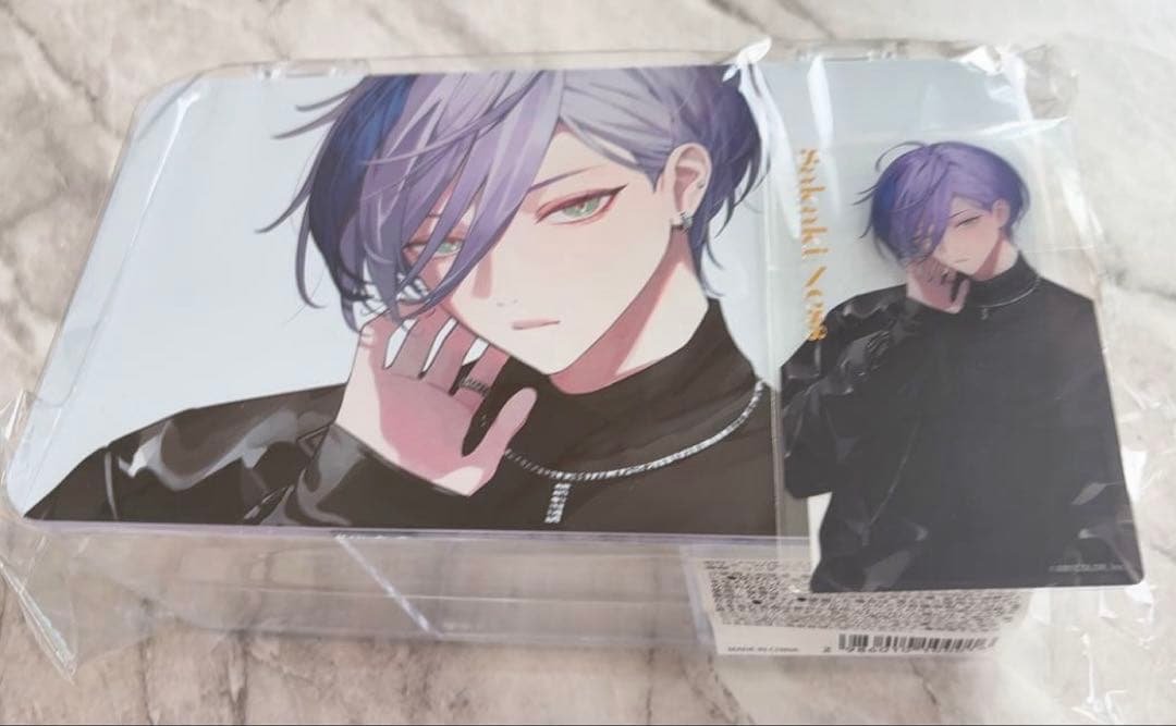 にじさんじ3SKM 榊ネス エバー コラボコンタクトケース カード新品、♥