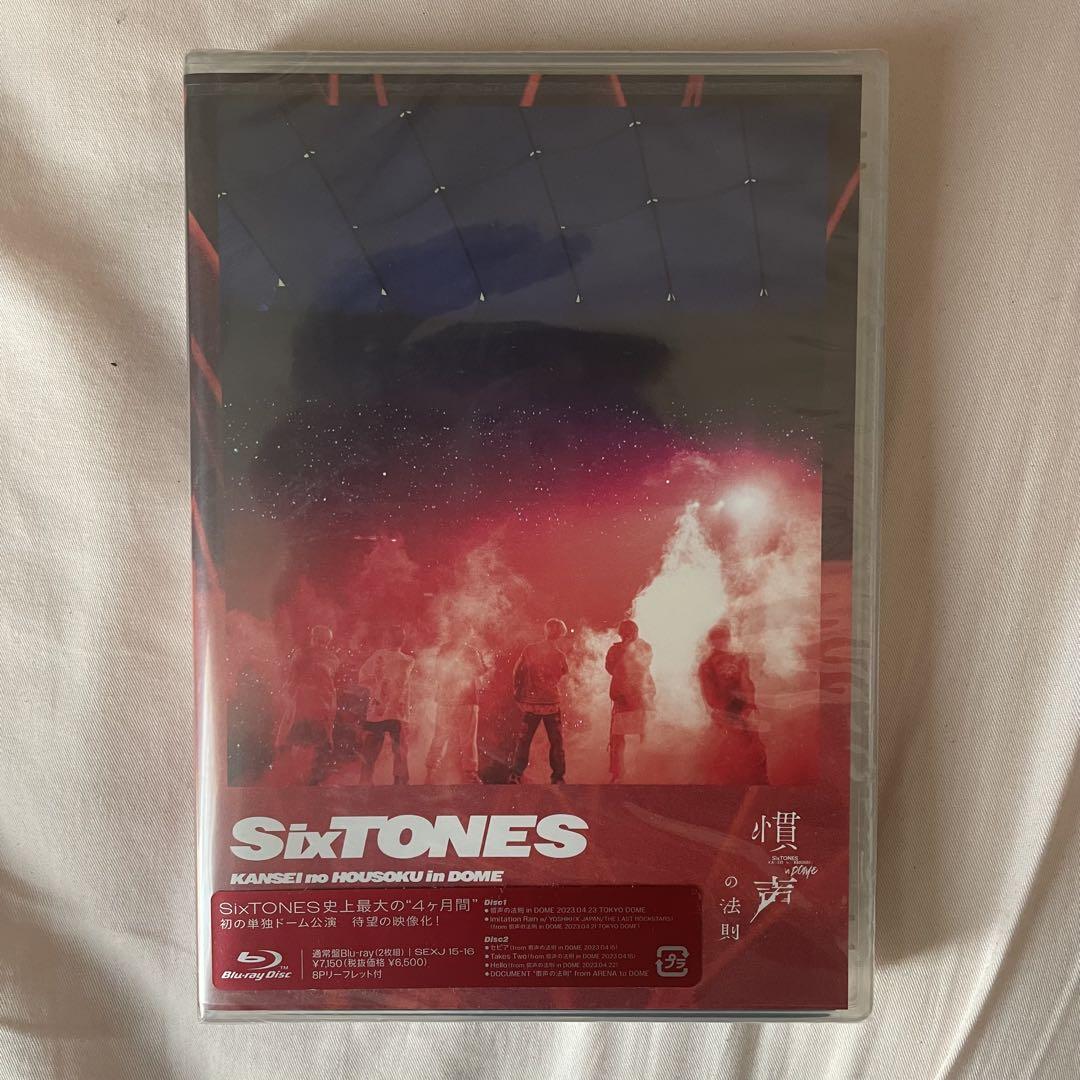 SixTONES 慣性の法則 通常盤 Blu-ray