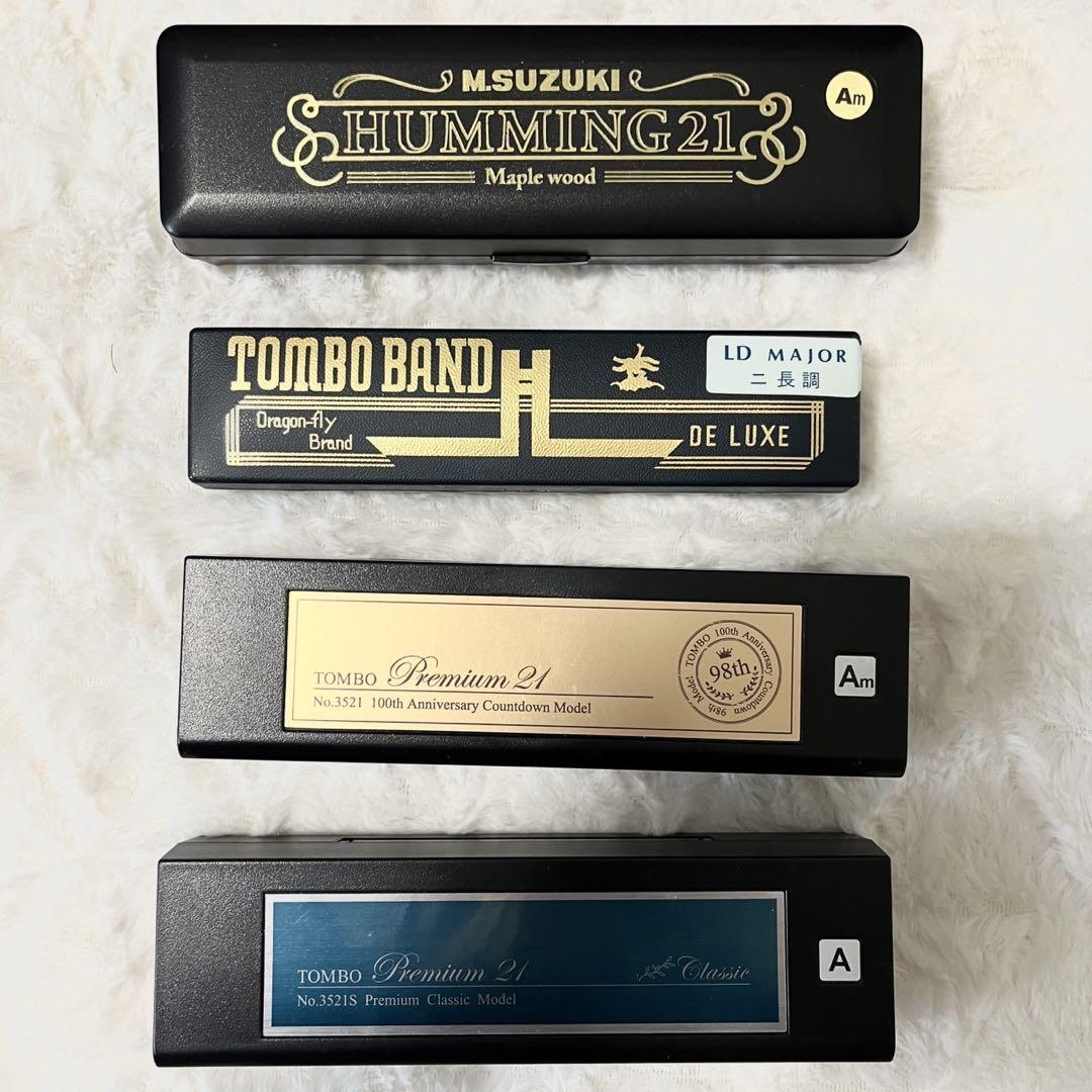 TOMBO、SUZUKI ハーモニカ36本セット