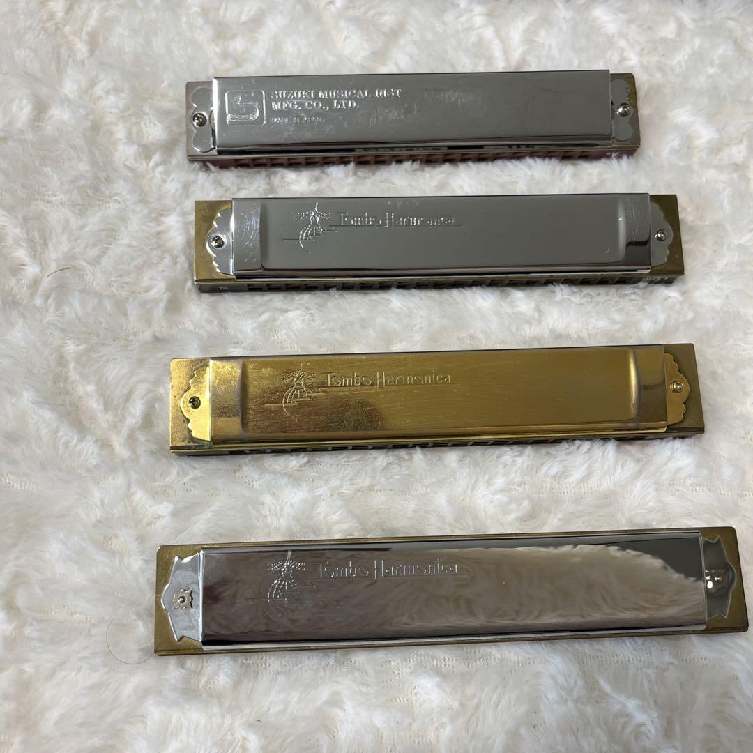 TOMBO、SUZUKI ハーモニカ36本セット