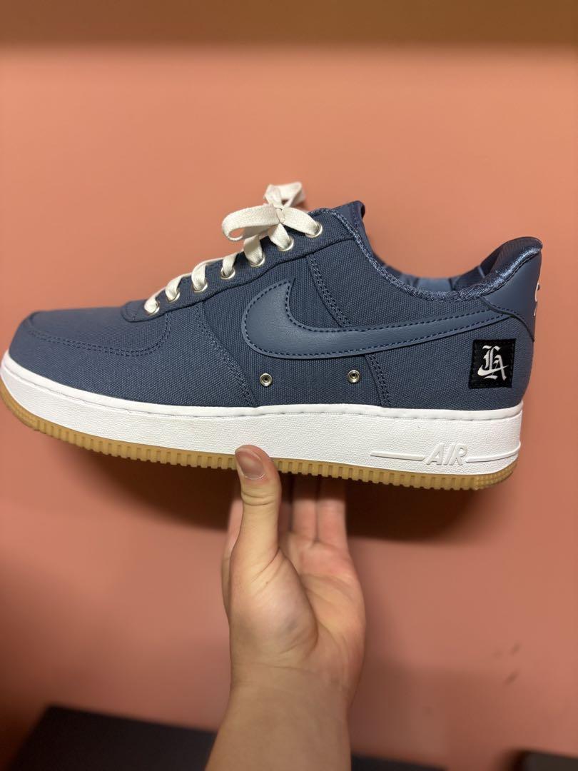 Nike Air Force 1 ダークブルー ガムソール