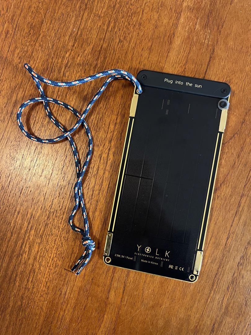 【YOLK】スマホ充電 ソーラーペーパー