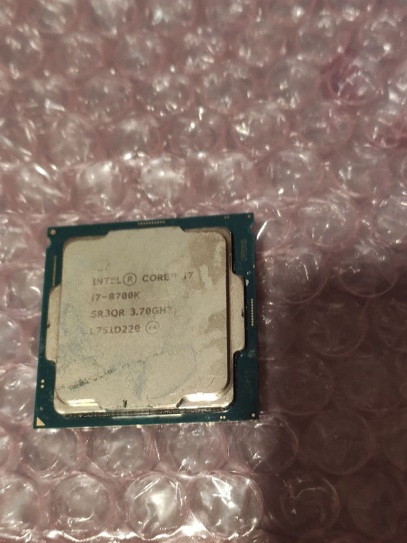 Intel インテル CPU Core i7-8700K 6c12t 動作品intel