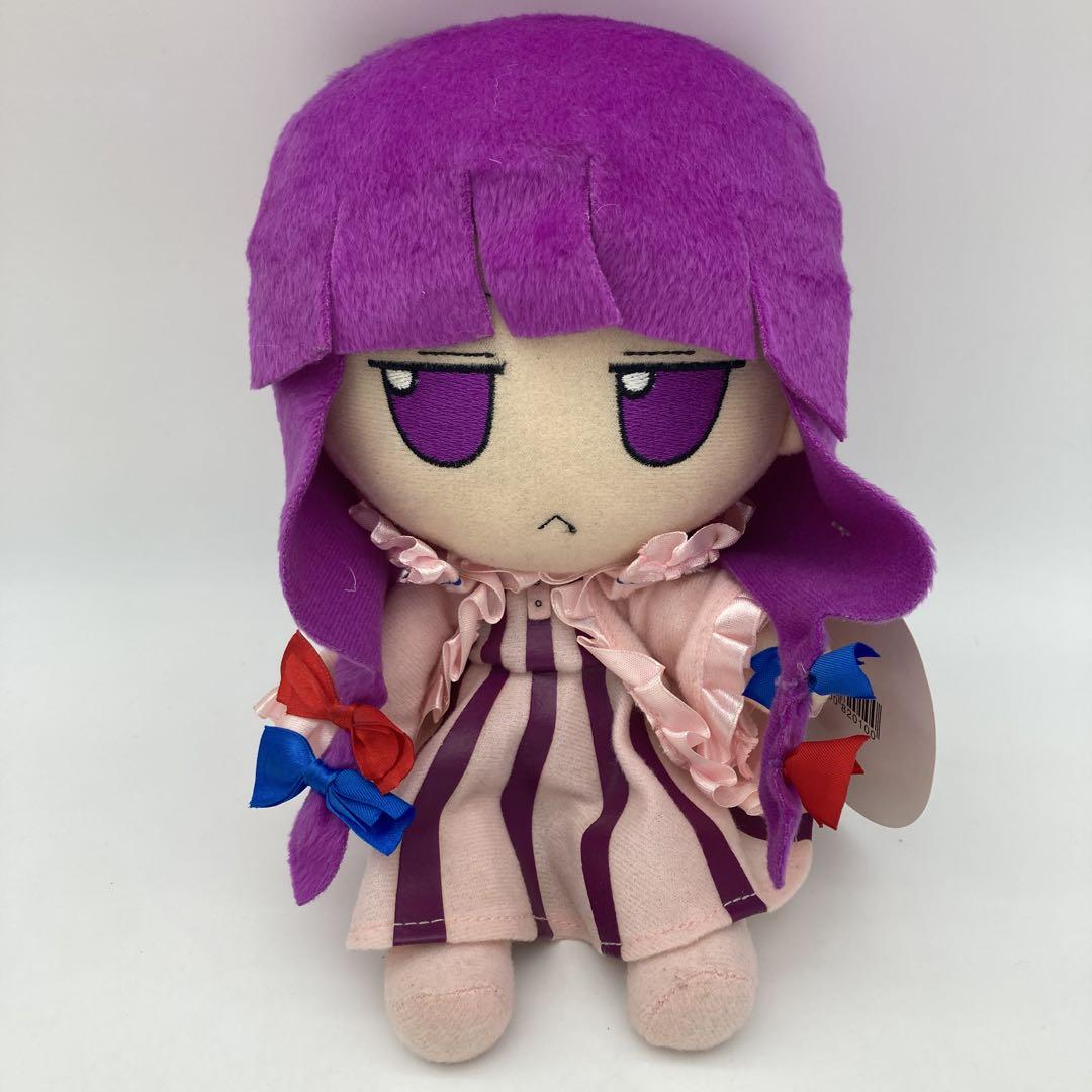 ふもふもぱちぇ　まんなかさいず東方project giftパチュリー・ノーレッジ 東方Project ぬいぐるみシリーズ 【パチュリー・ノーレッジ