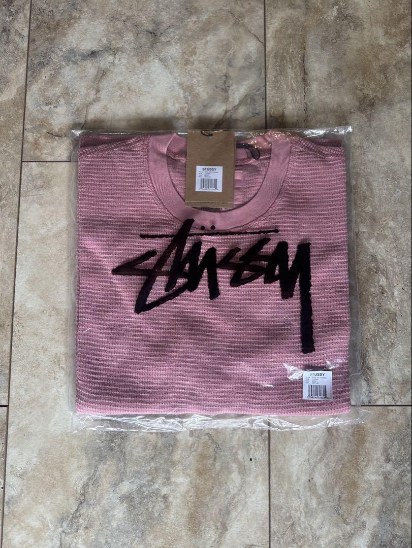stussy PIGMENT DYED SS THERMAL 25ss 完売品 Pigment Dyed SS Thermal – Tan | Tops | Stüssy Japan