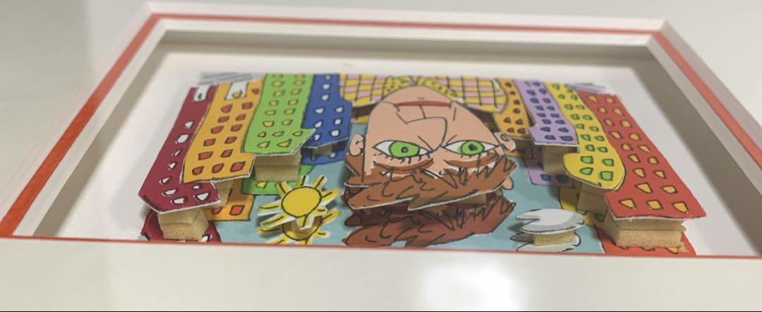 ジェームス・リジィ 「THE NEW KID IN TOWN」 3D James Rizzi ジェームス•リジィ3D シルクアート