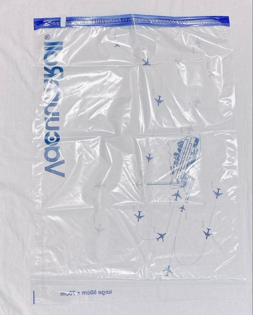 衣類圧縮袋 14枚セット 手巻き L4枚 M5枚 S5枚 ポンプ不要