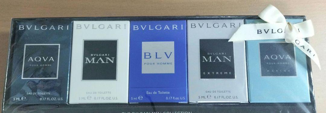 BVLGARI 男性用香水セット 5種 各3ml