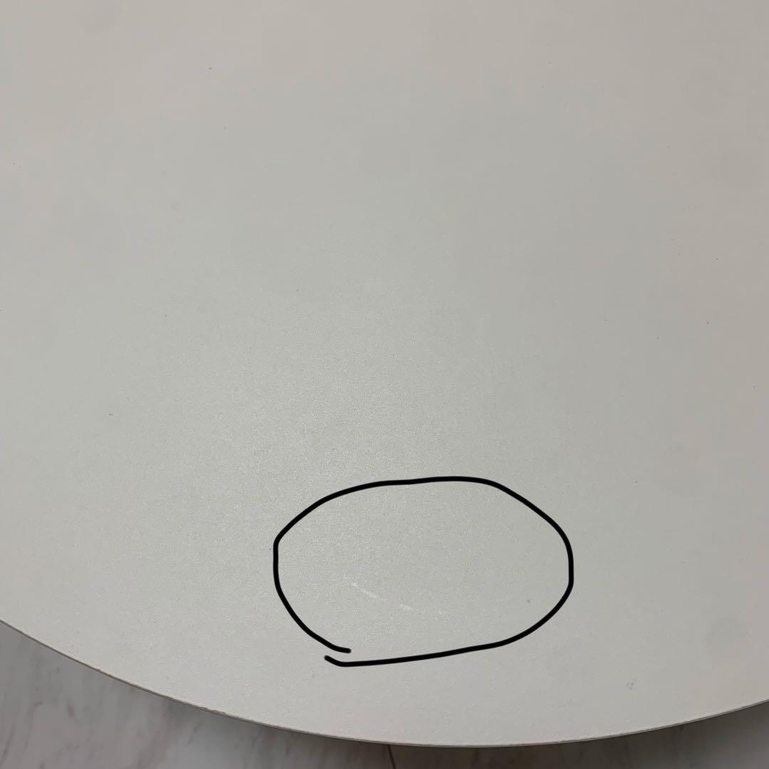 こたつテーブル　丸型　円　70cm リバーシブル