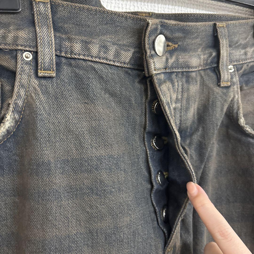 パンツ 33 AMIRI MA BAR POCKET STRAIGHT INDIGO