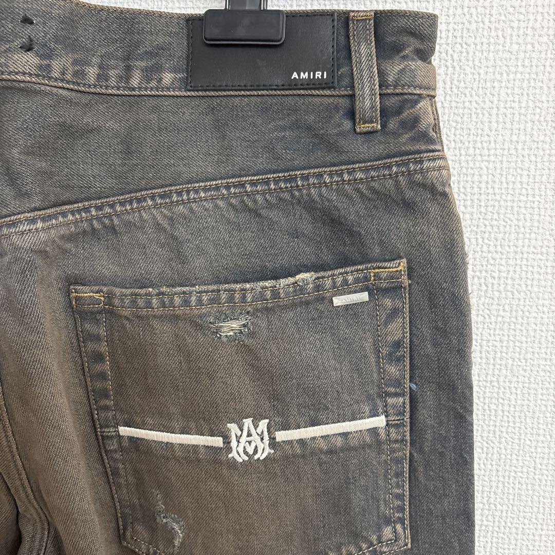 パンツ 33 AMIRI MA BAR POCKET STRAIGHT INDIGO