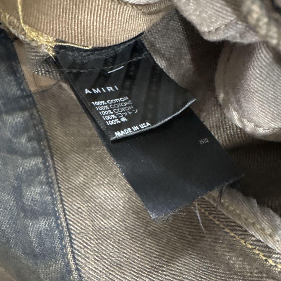 パンツ 33 AMIRI MA BAR POCKET STRAIGHT INDIGO