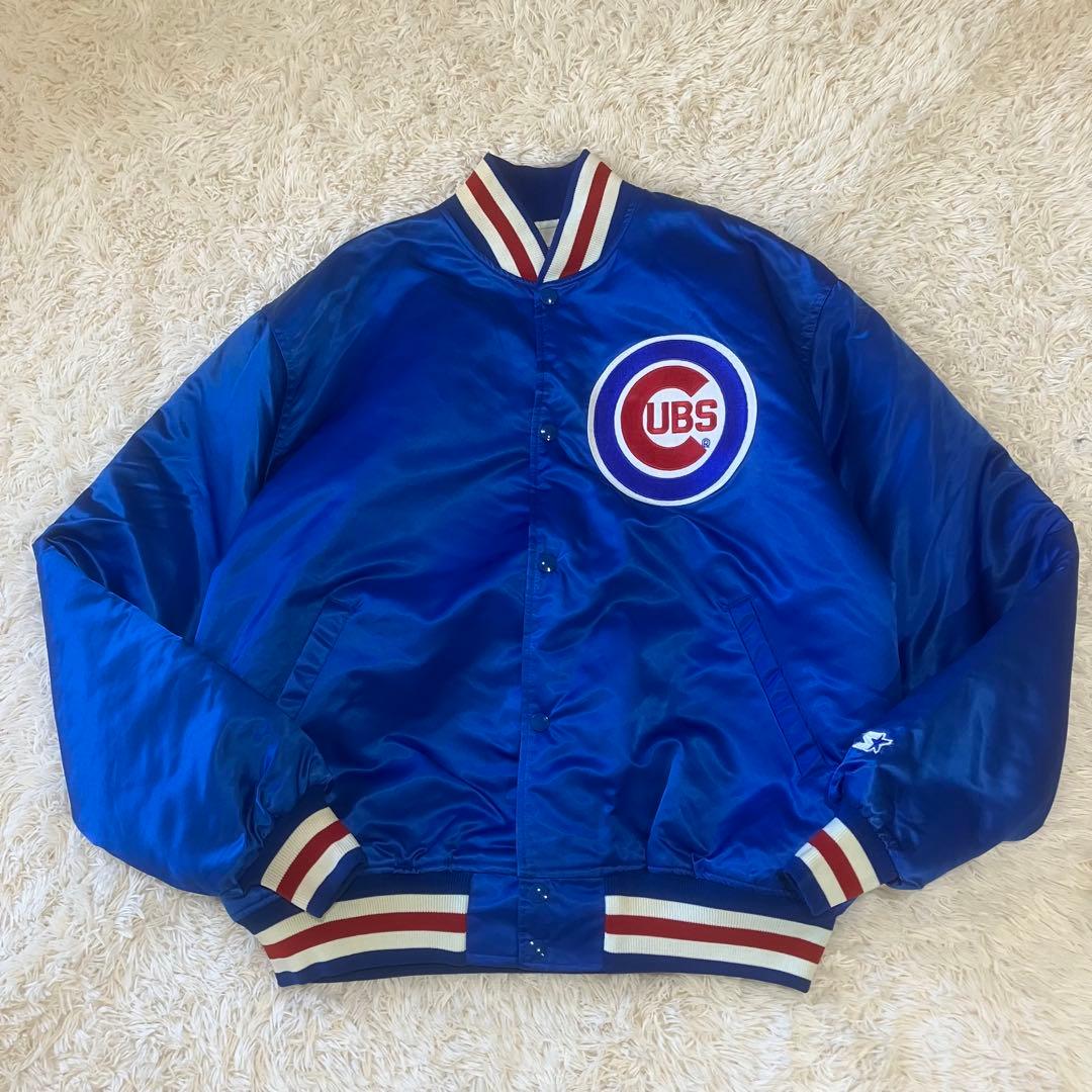 ご来店を待ちます！ 90s スターター シカゴカブス スタジャン XL MLB USAXL LL STARTER