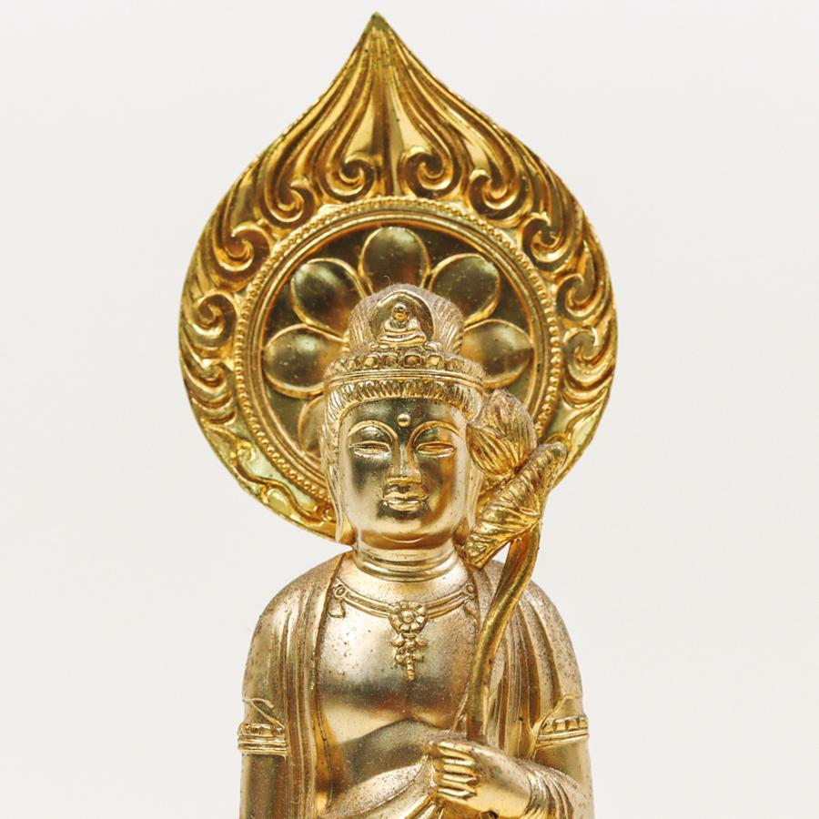 高岡銅器 牧田秀雲 聖観世音菩薩像 仏像 - メルカリ