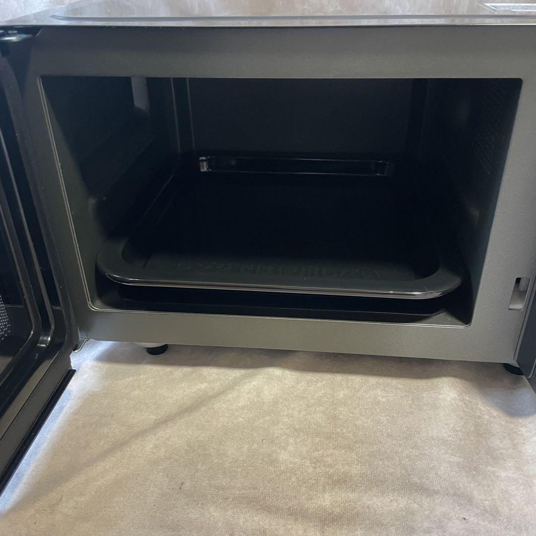 【美品】SHARP オーブンレンジ RE-S55EJ-B ブラック 保証付き