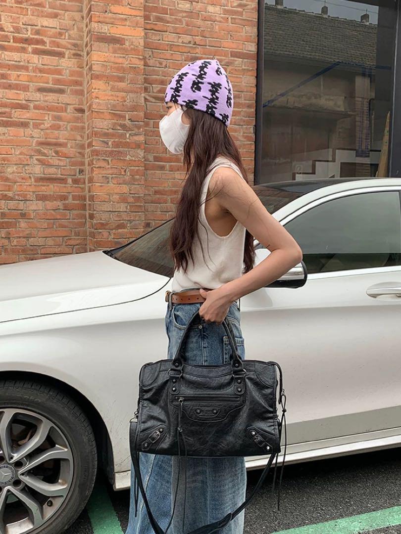 city bag grunge y2k black 00s archive 新品 city bag grunge y2k black 00s archive