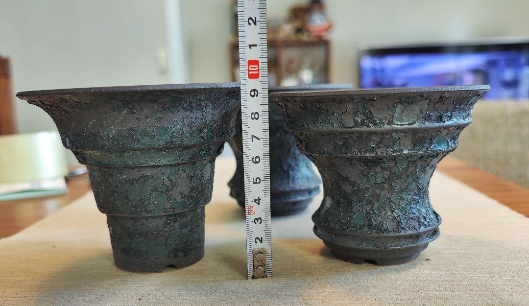 【最終値下げ】手作植木鉢 陶器鉢 A-54 検(塊根植物 アガべ グラキリス) 手作植木鉢 LLLサイズ 検（ 塊根植物 グラキリス パキプス