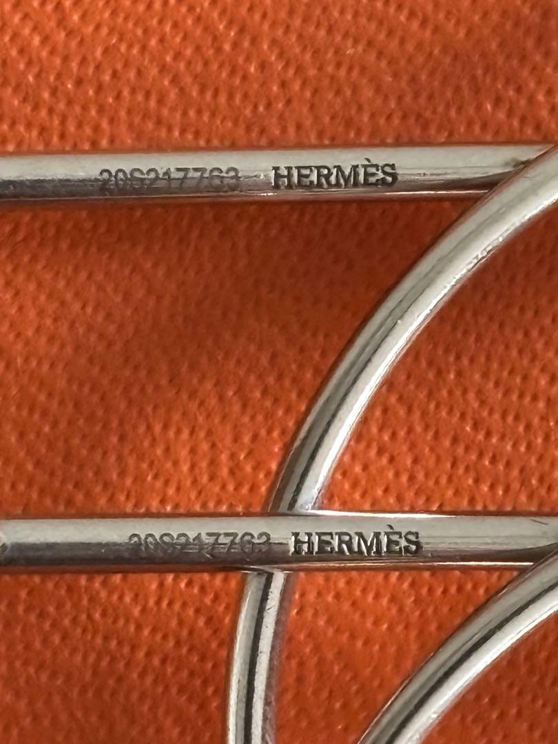 HERMES エルメス　ループピアス