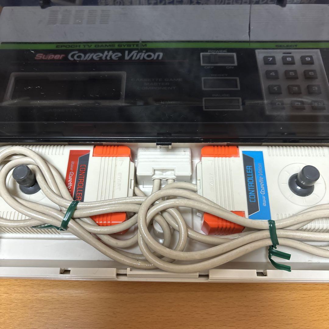 昭和レトロ　テレビゲーム　スーパーカセットビジョン　エポック社　本体のみ