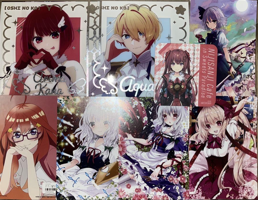 アニメグッズ キャラクター 漫画 特典 紙類 500枚以上 大量 まとめ売り 激安 アニメグッズ キャラクター 漫画 特典 紙類 500枚以上大量