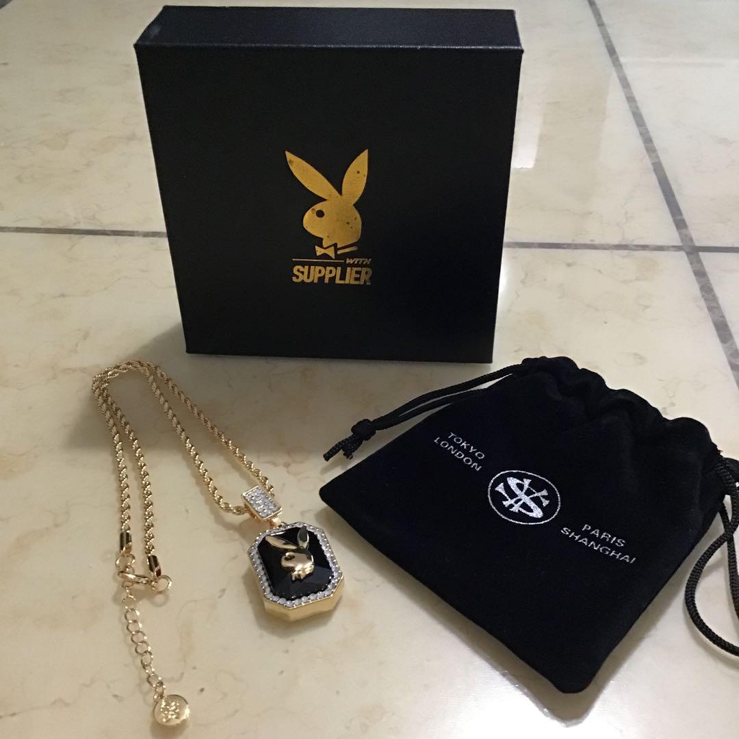 PLAYBOYネックレス プレイボーイ PLAYBOY シルバー ネックレス - メルカリ