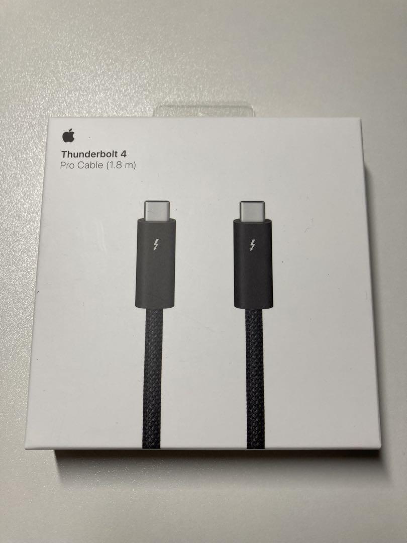 Apple Thunderbolt4 Proケーブル1.8m MN713ZA/A